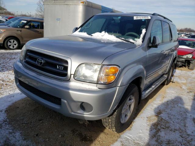 TOYOTA SEQUOIA SR 2001 with VIN 5TDBT44A31S019537 - Photo from auction