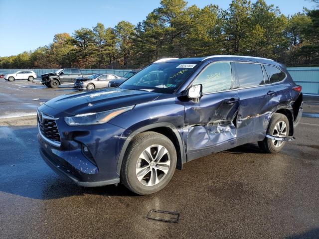 TOYOTA HIGHLANDER 2021 with VIN 5TDHZRBH5MS075490 - Photo from auction