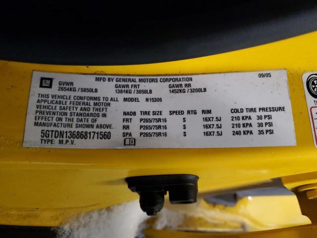 Photo 14 from auction – 2006 HUMMER H3 with VIN 5GTDN136868171560