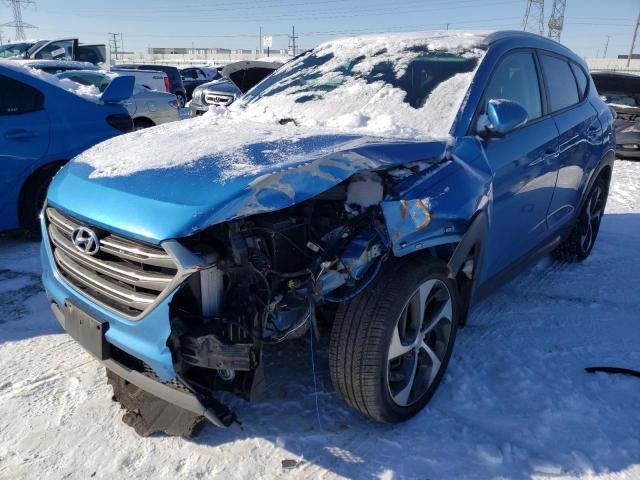 HYUNDAI TUCSON LIM 2016 with VIN KM8J33A29GU147171 - Photo from auction