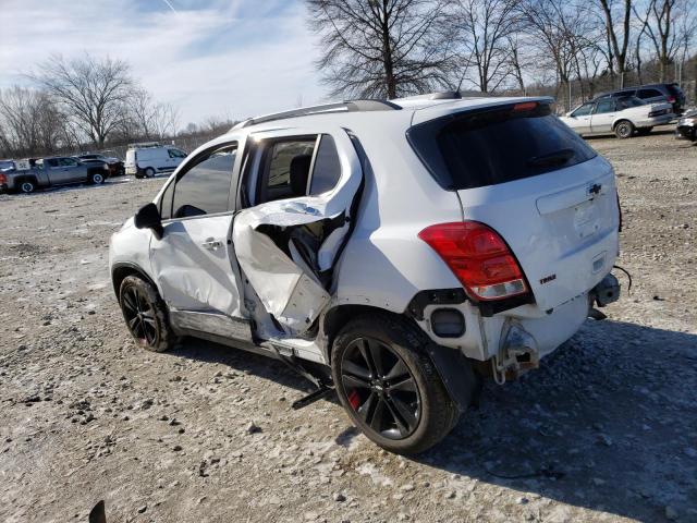 Photo 2 from auction – 2019 CHEVROLET TRAX 1LT with VIN 3GNCJLSB0KL205227