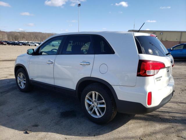 Photo 2 from auction – 2015 KIA SORENTO LX with VIN 5XYKTCA64FG637643
