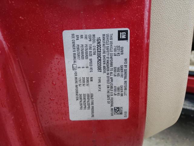 Photo 14 from auction – 2012 CHEVROLET TAHOE C150 with VIN 1GNSCCE09CR223087
