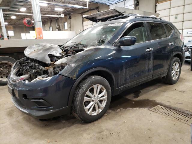NISSAN ROGUE S 2016 with VIN 5N1AT2MV4GC732682 - Photo from auction
