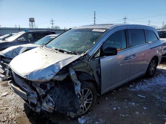 HONDA ODYSSEY EX 2013 with VIN 5FNRL5H64DB055112 - Photo from auction