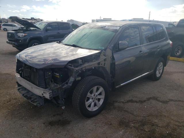 TOYOTA HIGHLANDER 2012 with VIN 5TDZA3EH3CS027697 - Photo from auction
