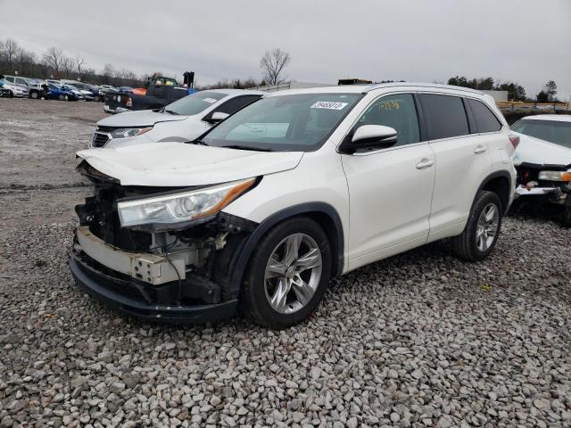 TOYOTA HIGHLANDER 2014 with VIN 5TDYKRFH0ES009431 - Photo from auction