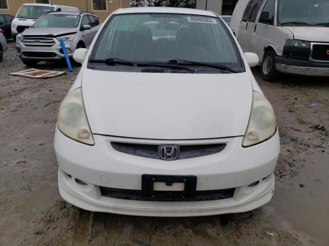 Photo 5 from auction – 2007 HONDA FIT S with VIN JHMGD38677S047892