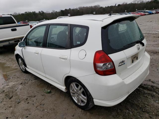 Photo 2 from auction – 2007 HONDA FIT S with VIN JHMGD38677S047892