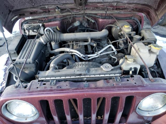 Photo 11 from auction – 2001 JEEP WRANGLER / with VIN 1J4FA49S71P307283