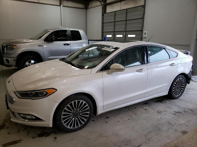 FORD FUSION TIT 2017 with VIN 3FA6P0K96HR175839 - Photo from auction