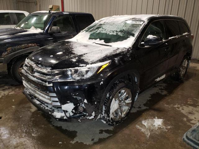 TOYOTA HIGHLANDER 2017 with VIN 5TDDZRFH5HS452706 - Photo from auction