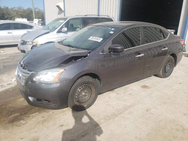 NISSAN SENTRA S 2014 with VIN 3N1AB7AP0EL643559 - Photo from auction