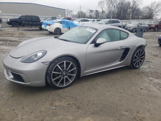 PORSCHE CAYMAN 2018 with VIN WP0AA2A8XJK262163 - Photo from auction