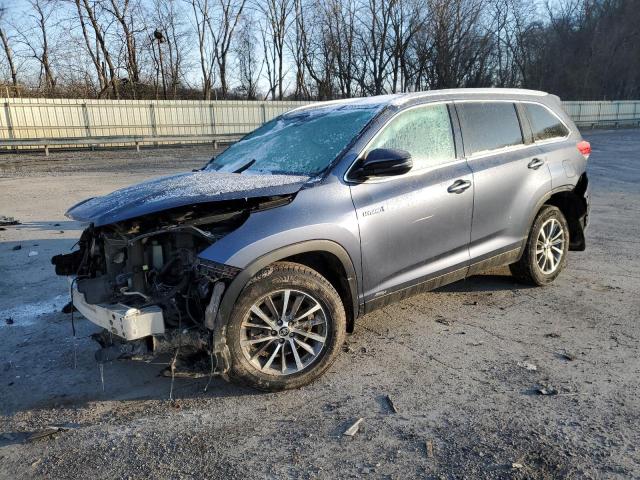 TOYOTA HIGHLANDER 2019 with VIN 5TDJGRFHXKS055430 - Photo from auction