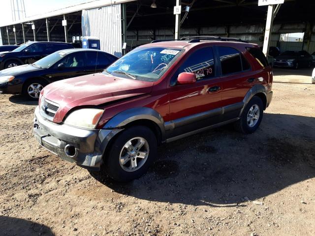 Photo 1 from auction – 2006 KIA SORENTO EX with VIN KNDJD733365657135