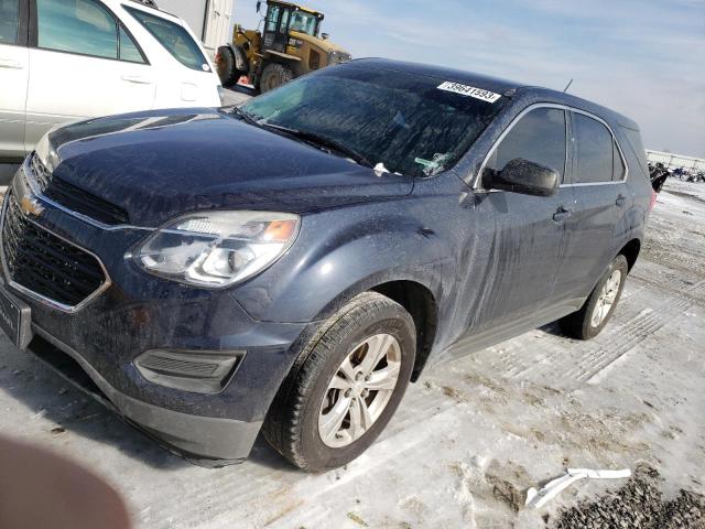 CHEVROLET EQUINOX LS 2017 with VIN 2GNALBEK7H1525680 - Photo from auction