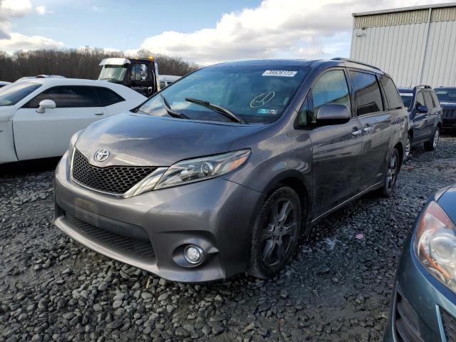 Photo 1 from auction – 2017 TOYOTA SIENNA SE with VIN 5TDXZ3DC2HS833768