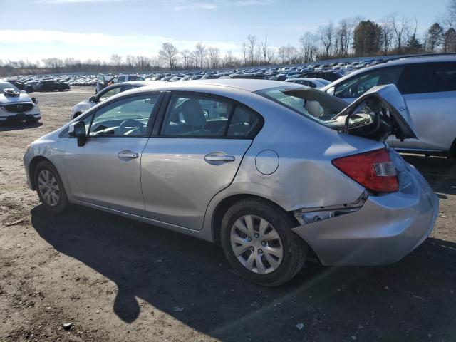 Photo 2 from auction – 2012 HONDA CIVIC LX with VIN 19XFB2F52CE312674