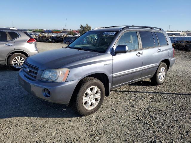 TOYOTA HIGHLANDER 2003 with VIN JTEGF21A330104515 - Photo from auction
