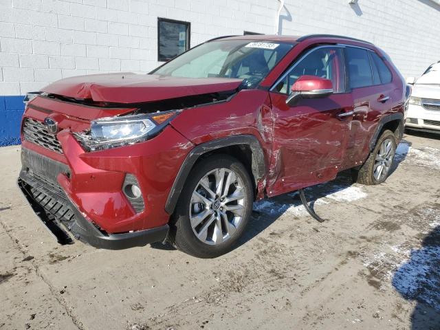 TOYOTA RAV4 LIMIT 2020 with VIN 2T3N1RFV3LC139048 - Photo from auction