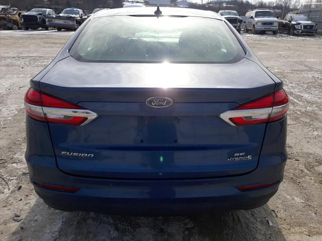 Photo 6 from auction – 2019 FORD FUSION SE with VIN 3FA6P0LU1KR267757