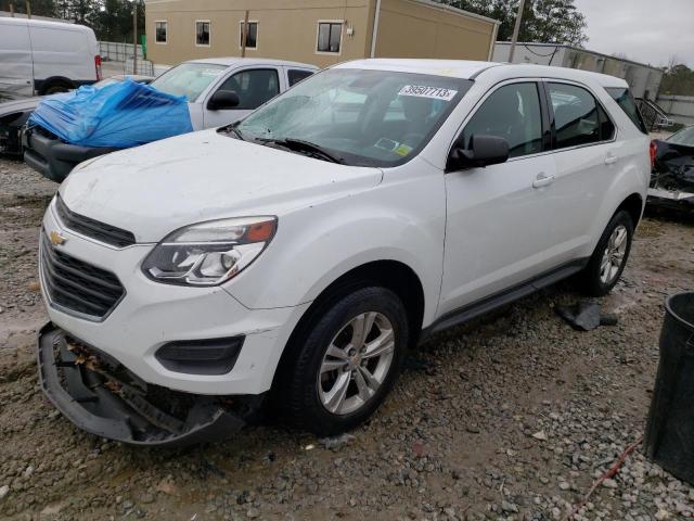 CHEVROLET EQUINOX LS 2017 with VIN 2GNALBEK5H1597199 - Photo from auction