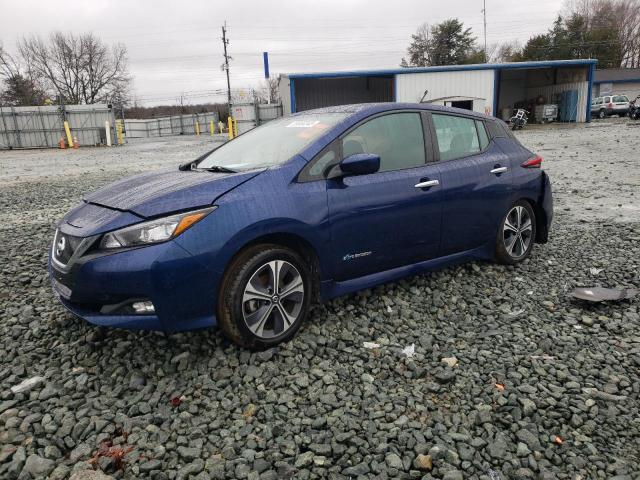 NISSAN LEAF S 2018 with VIN 1N4AZ1CP0JC304413 - Photo from auction