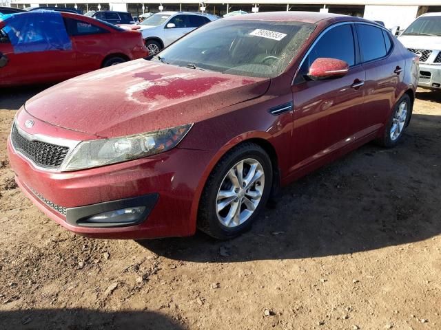 KIA OPTIMA EX 2013 with VIN 5XXGN4A74DG195480 - Photo from auction
