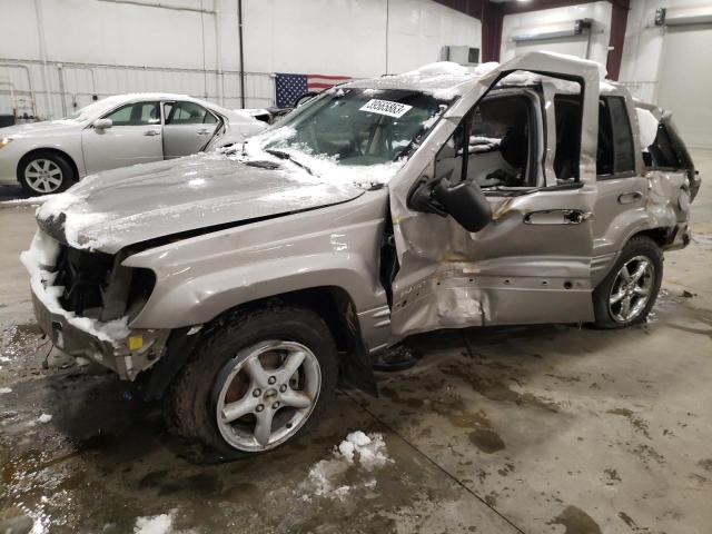 JEEP GRAND CHER 2002 with VIN 1J4GW58N72C173584 - Photo from auction