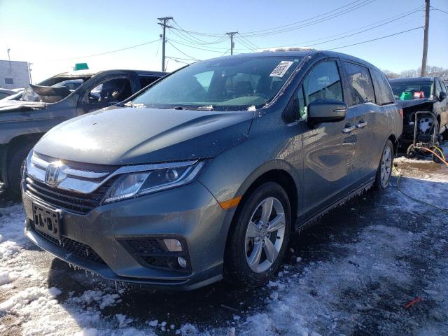 HONDA ODYSSEY EX 2018 with VIN 5FNRL6H72JB018313 - Photo from auction