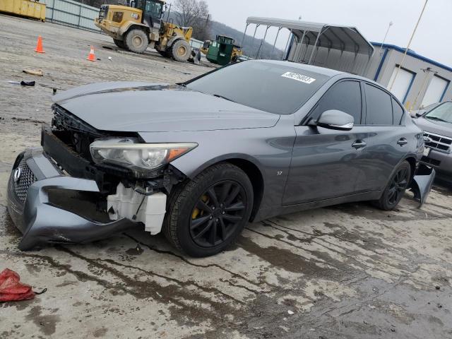 INFINITI Q50 BASE 2014 with VIN JN1BV7AR7EM694396 - Photo from auction