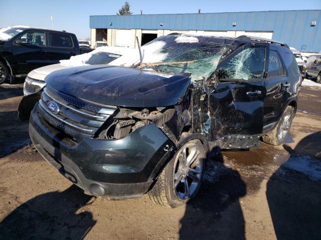 FORD EXPLORER L 2014 with VIN 1FM5K8F8XEGA48496 - Photo from auction