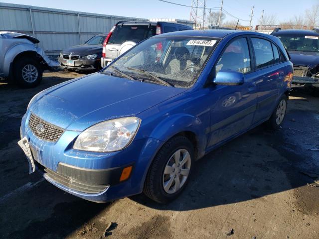 KIA RIO 5 SX 2009 with VIN KNADE243396570889 - Photo from auction