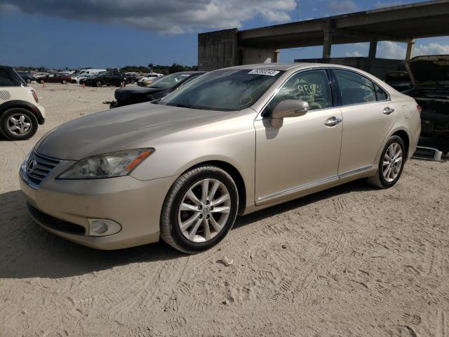 LEXUS ES 350 2011 with VIN JTHBK1EG1B2455136 - Photo from auction