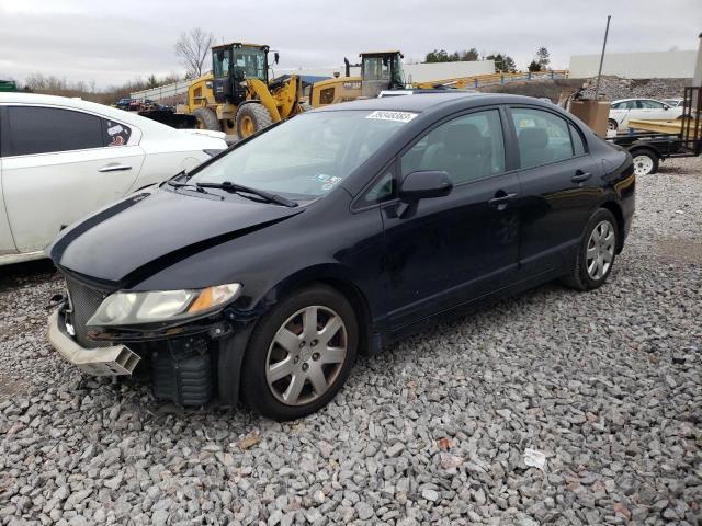 HONDA CIVIC LX 2010 with VIN 19XFA1F5XAE017834 - Photo from auction