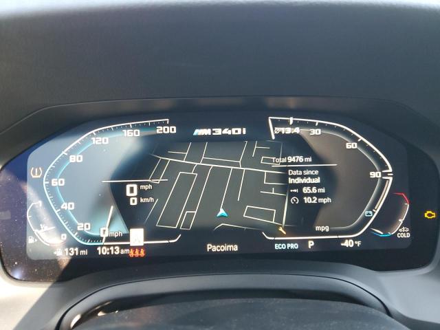 Photo 9 from auction – 2022 BMW M340I with VIN 3MW5U7J00N8C45604