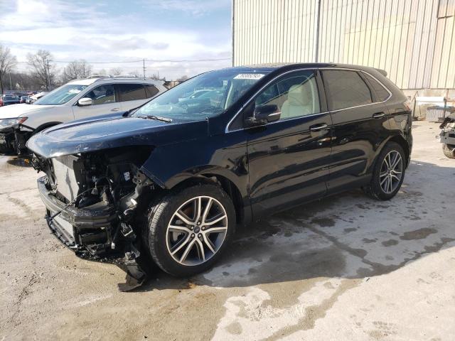 FORD EDGE TITAN 2021 with VIN 2FMPK3K94MBA55850 - Photo from auction