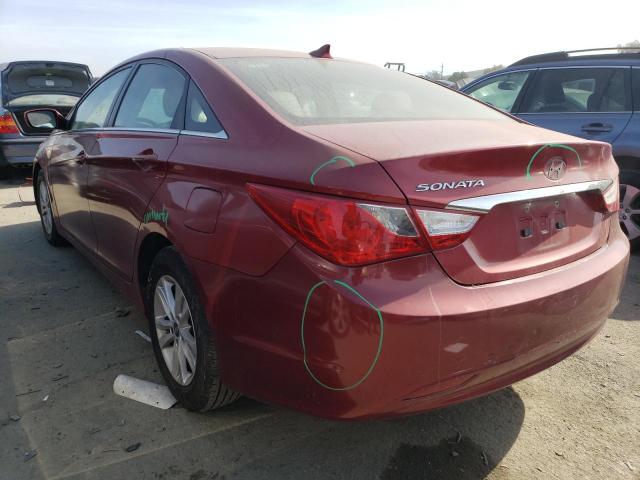 Photo 2 from auction – 2012 HYUNDAI SONATA GLS with VIN 5NPEB4AC2CH465760