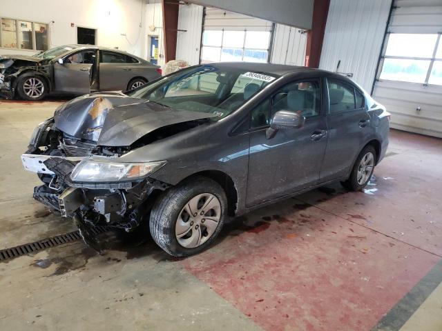 HONDA CIVIC LX 2015 with VIN 2HGFB2F57FH503050 - Photo from auction