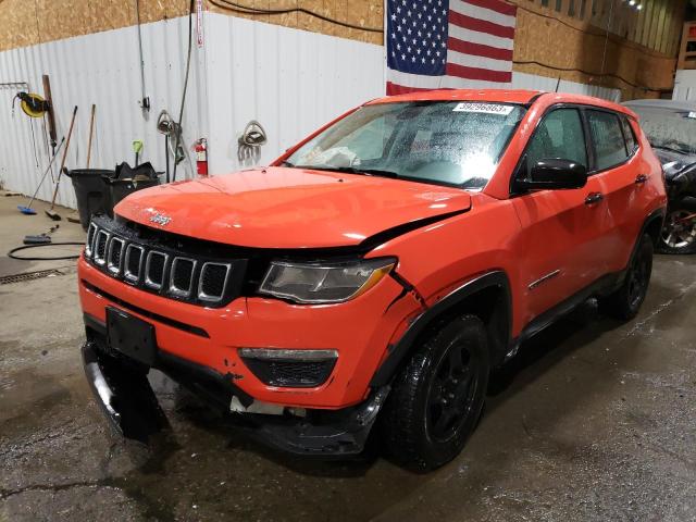 JEEP COMPASS SP 2018 with VIN 3C4NJDAB1JT484338 - Photo from auction