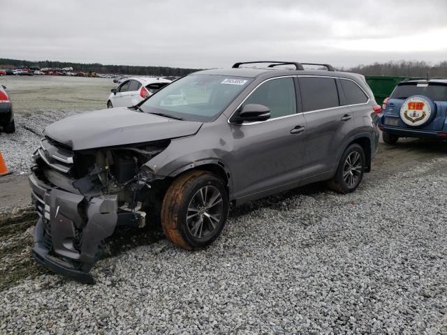 TOYOTA HIGHLANDER 2018 with VIN 5TDBZRFHXJS486444 - Photo from auction