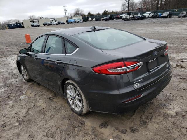Photo 2 from auction – 2019 FORD FUSION SE with VIN 3FA6P0HD6KR232012