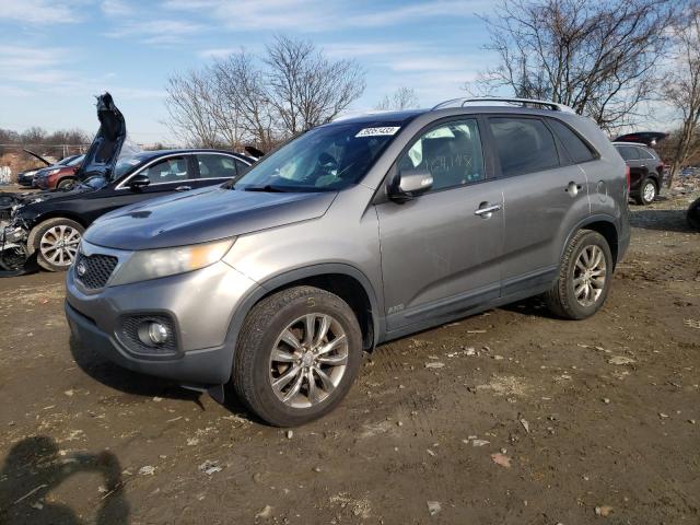 KIA SORENTO EX 2011 with VIN 5XYKUDA24BG148444 - Photo from auction
