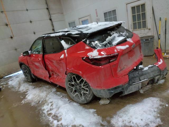 Photo 2 from auction – 2023 CHEVROLET BLAZER RS with VIN 3GNKBERS1PS109324