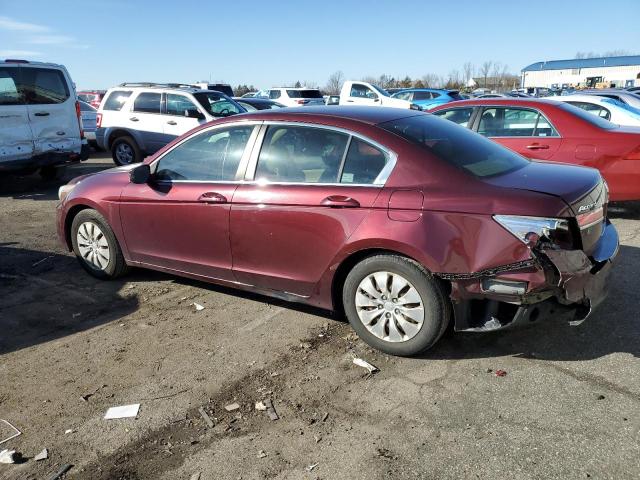 Photo 2 from auction – 2012 HONDA ACCORD LX with VIN 1HGCP2F37CA102756
