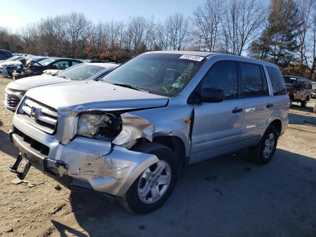 Photo 1 from auction – 2006 HONDA PILOT LX with VIN 2HKYF18196H555626