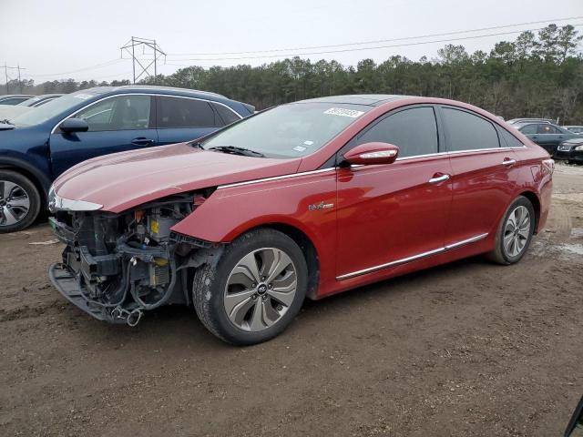 HYUNDAI SONATA HYB 2015 with VIN KMHEC4A45FA124138 - Photo from auction