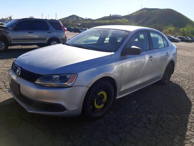 VOLKSWAGEN JETTA BASE 2013 with VIN 3VW2K7AJ3DM379448 - Photo from auction