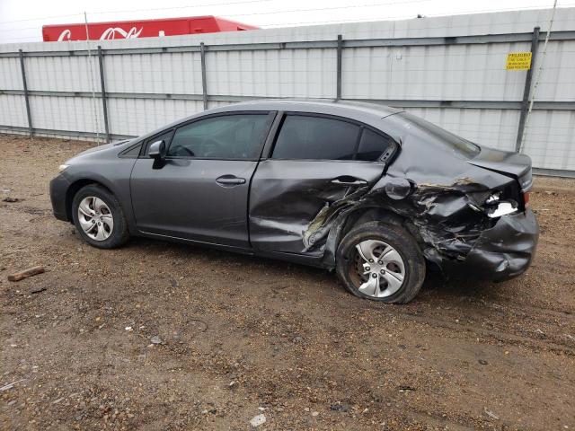 Photo 2 from auction – 2013 HONDA CIVIC LX with VIN 2HGFB2F54DH581573